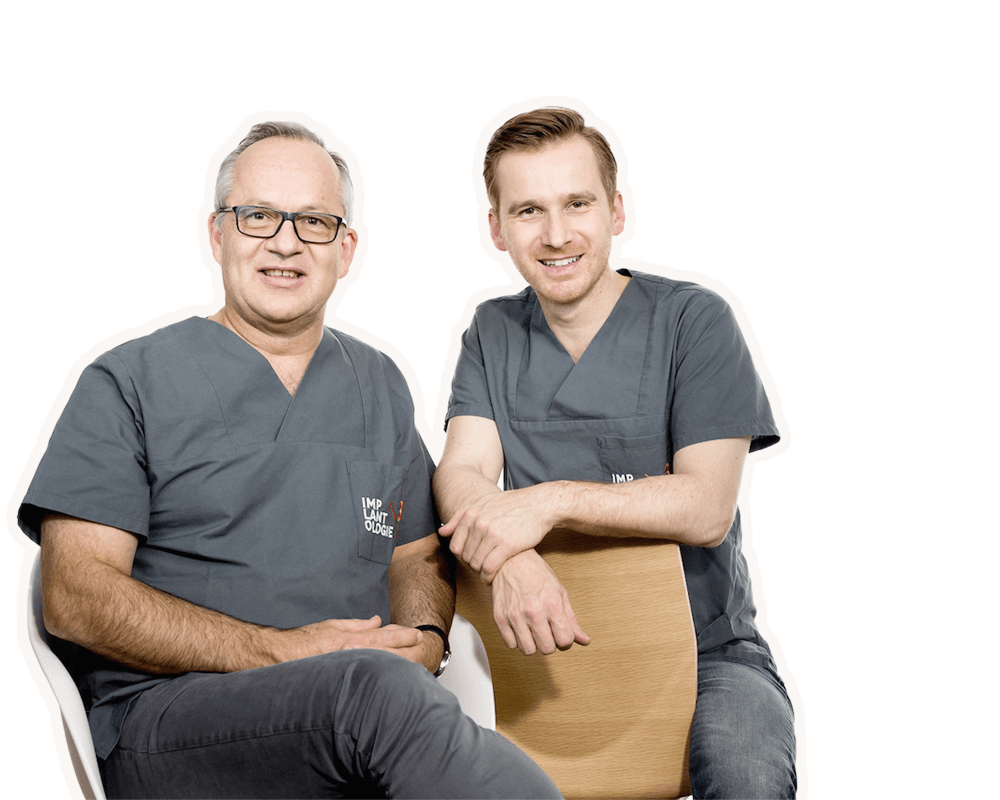 Dr. Matthias Müller und Stefan Bethge von Müller Bethge – Praxis für Zahnheilkunde